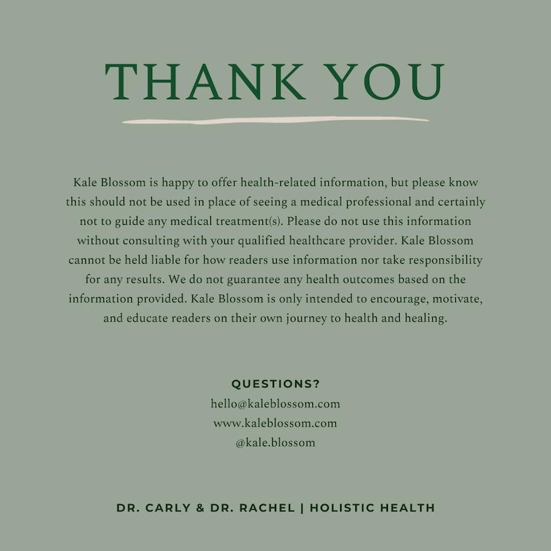 Thank you! Disclaimer included.