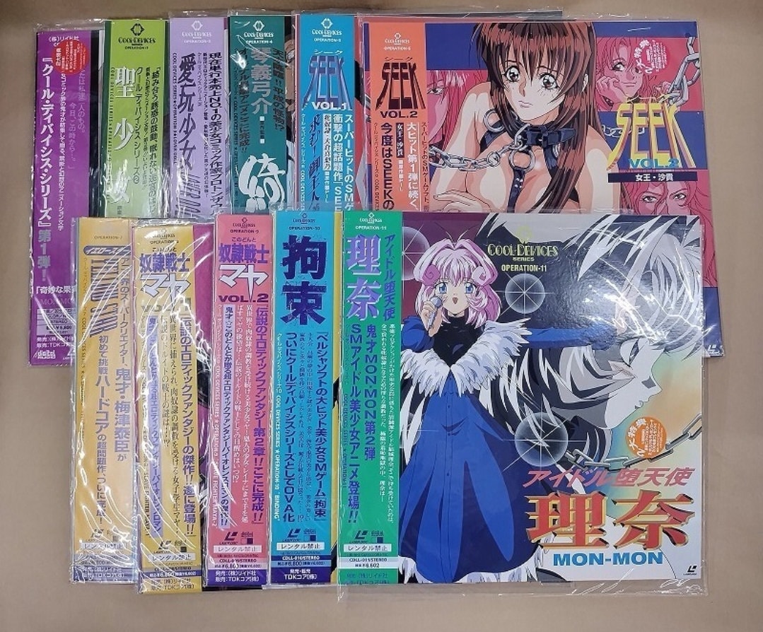 Cool Devices LD Set Laser Disc Laserdisc Anime Goods Animation