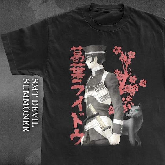 SMT デビルサマナー ライドウ - ヴィンテージスタイル Tシャツ - Etsy 日本