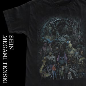 Shin Megami Tensei - Vintage Style Tshirt