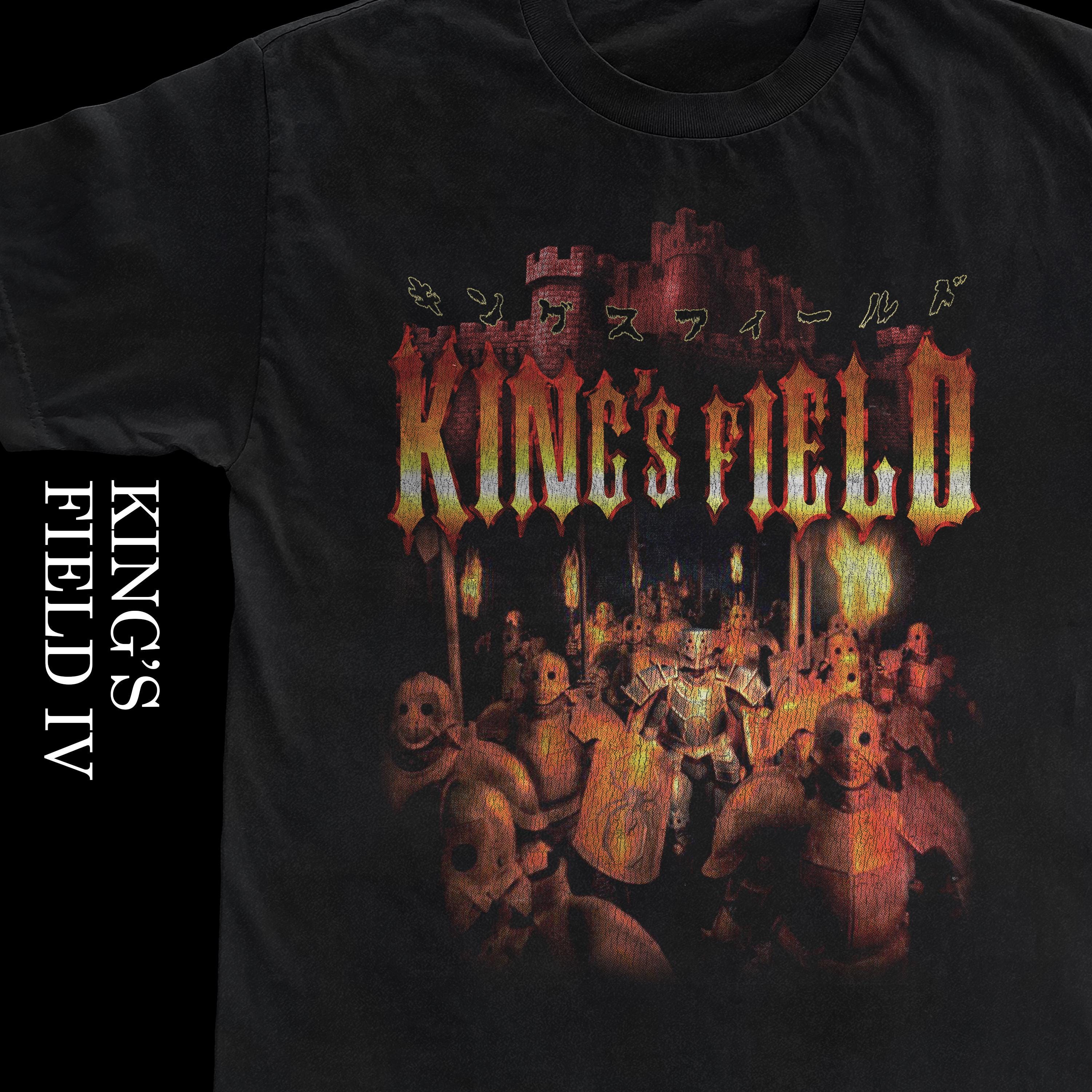 KING'S FIELD IV - Vintage Style Tshirt - Etsy