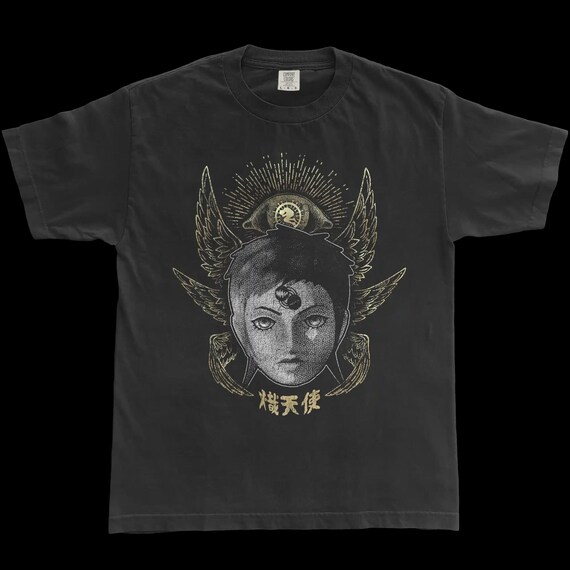 SERAPH - Vintage Style Tshirt - Etsy Israel
