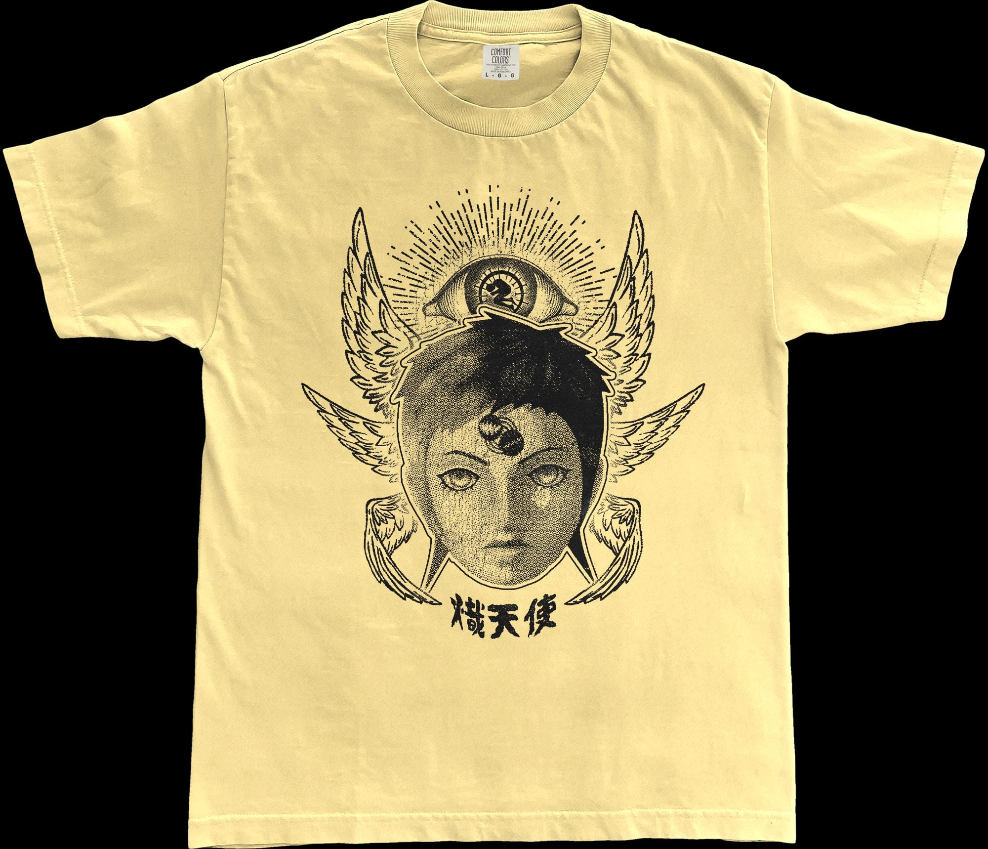 SERAPH - Vintage Style Tshirt - Etsy Israel