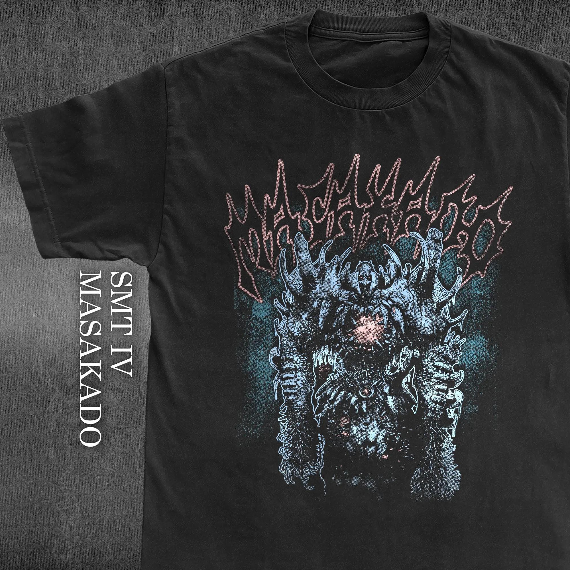 SMT IV - Masakado Vintage Metal Style T Shirt - Etsy