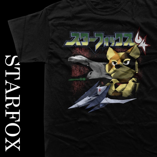 Starfox 64 - T-Shirt im Vintage-Stil