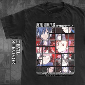 DEVIL SURVIVOR - Vintage Style Tshirt