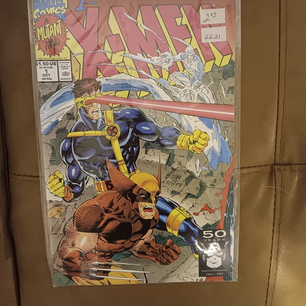 1991 Marvel Comics X-Men 1st Issue A Legend Reborn! Set of 2 in Original Packaging