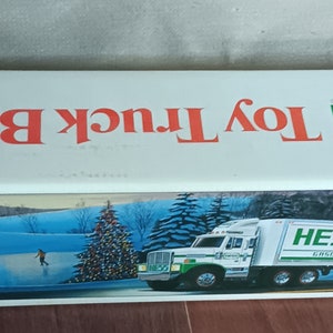 1987 Hess Spielzeug Laster Bank Sehr guter Zustand