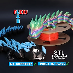 FLEXI Drache STL Datei für 3D Drucker - FlexiLAB