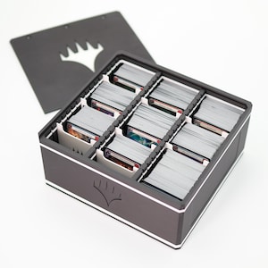 MTG TCG Opbergdoos voor ongeveer 1650 verzamelkaarten van Magic the Gathering STL 3D printerbestand voor verzamelkaarten