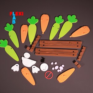 Puede incluir: Un conjunto de tablones de madera, zanahorias y verduras verdes para un proyecto de manualidades. Las piezas est&aacute;n hechas de un material ligero y f&aacute;cil de ensamblar. El conjunto incluye una variedad de formas y tama&ntilde;os, lo que lo hace perfecto para crear una variedad de proyectos.