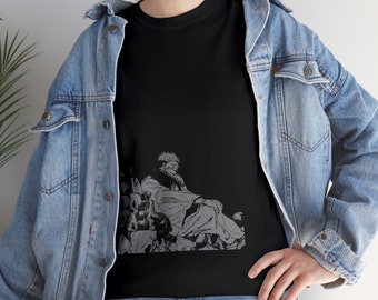 Jujutsu kaisen Sukuna Camiseta unisex de estilo suave