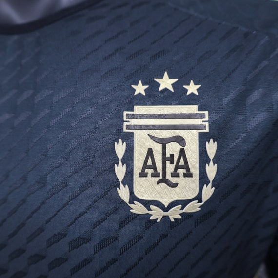 Argentina Black Soccer Jersey, Lionel Messi Football … - Gem