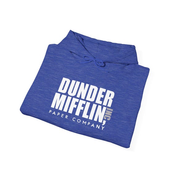 The Office Dunder Mifflin Hoodie Sweatshirt, Funny TV Show Fan
