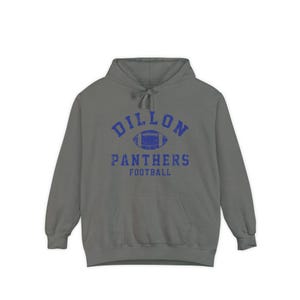 Dillon Panthers Hoodie, Friday Night Lights Comfort Colors Sweatshirt Grey