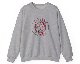 Vintage Bayside Tigers Sweatshirt, 90s Retro TV Show Pullover