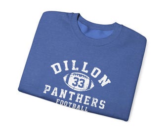 Dillon Panthers Sweatshirt, Riggins #33, Friday Night Lights Fan Apparel, Unisex Crewneck
