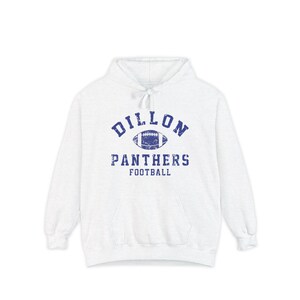 Dillon Panthers Hoodie, Friday Night Lights Comfort Colors Sweatshirt White