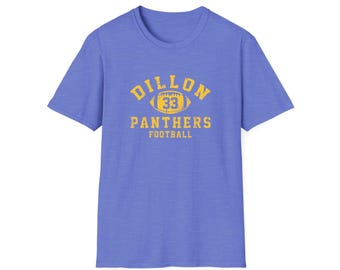 Camiseta Dillon Panthers, Riggins #33, vestuário para fãs do Friday Night Lights