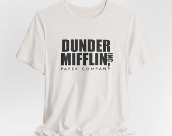 Dunder Mifflin T-Shirt, The Office Funny TV Show Tee