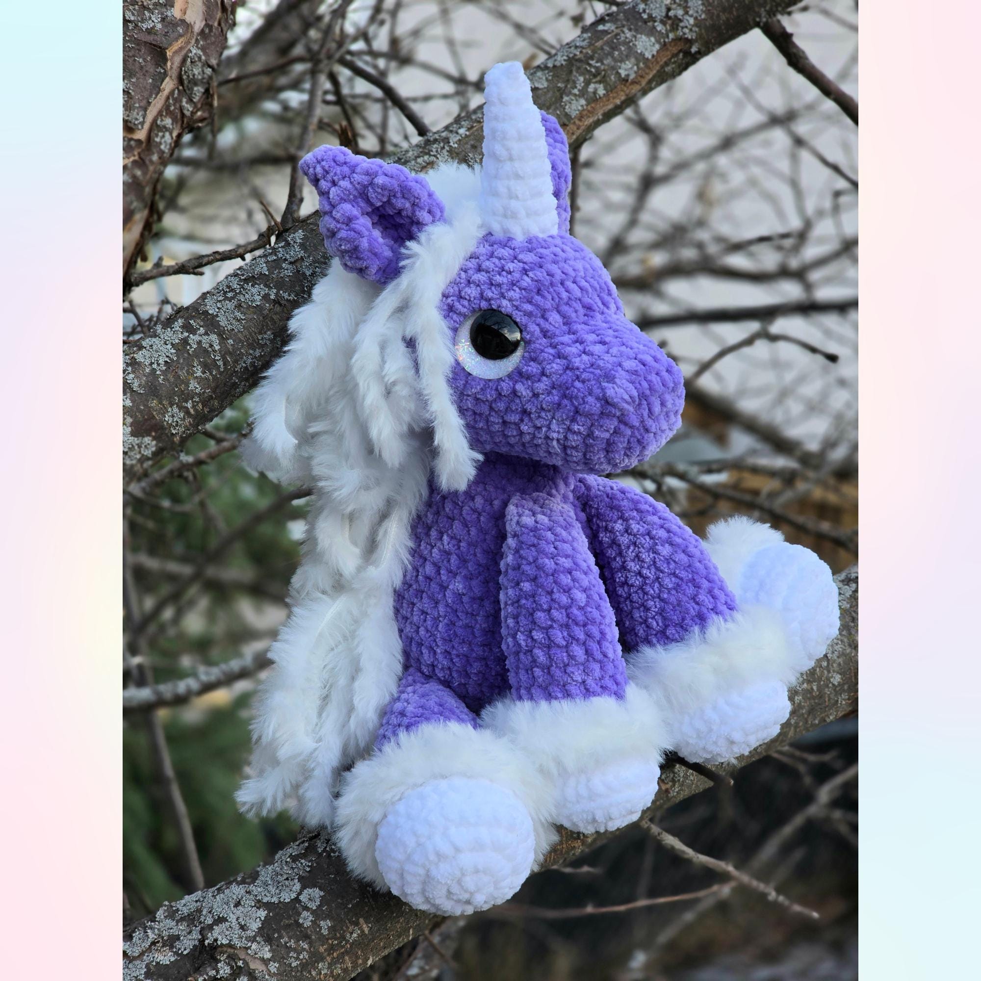 Alida the Unicorn Crochet Pattern PDF, Crochet Unicorn PATTERN