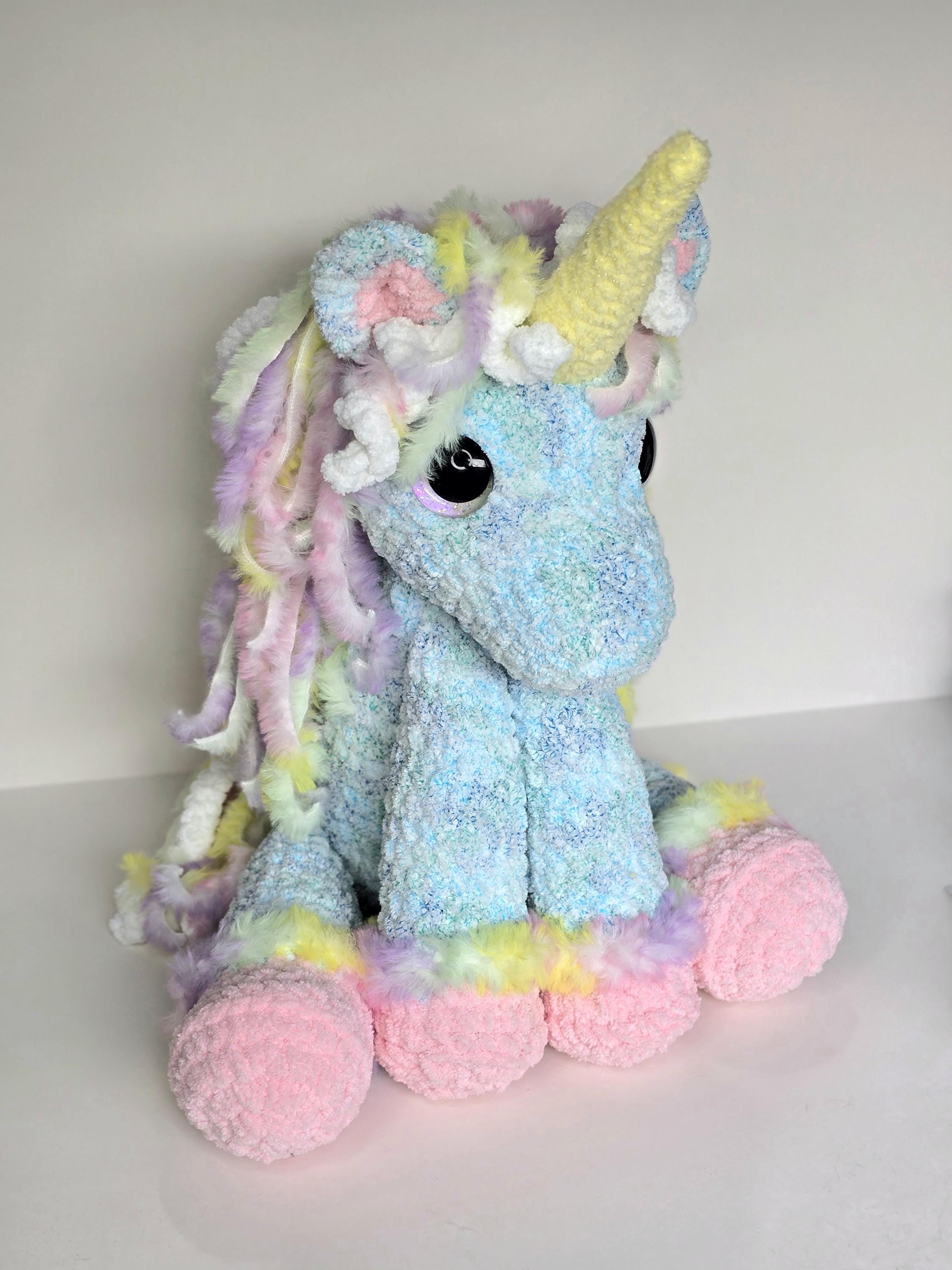 Alida the Unicorn Crochet Pattern PDF, Crochet Unicorn PATTERN