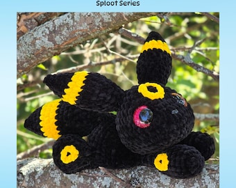 Phantom Kitty Crochet Pattern, Sploot Series