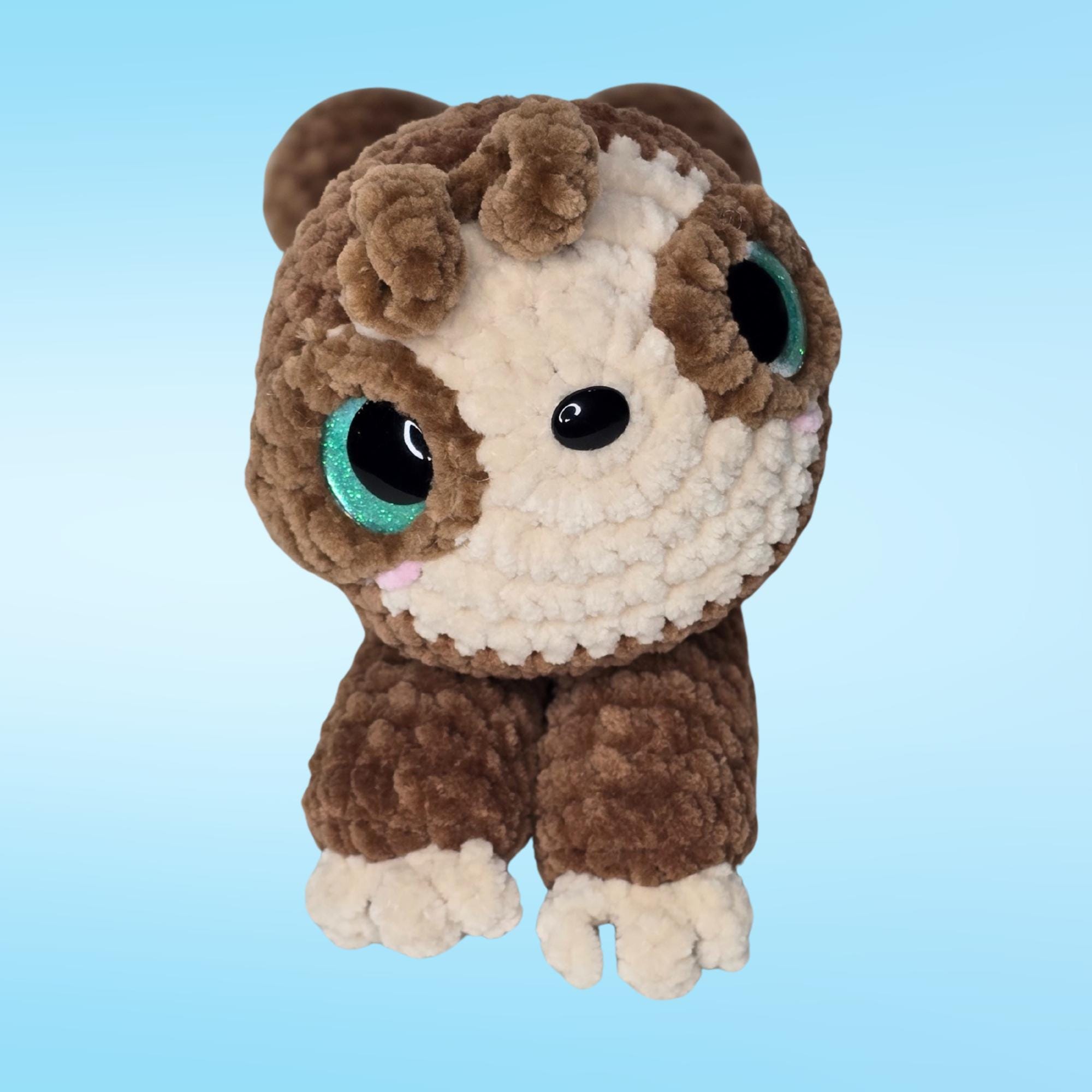 Suki the Sloth Crochet Pattern, Low Sew, Sploot Series - Etsy