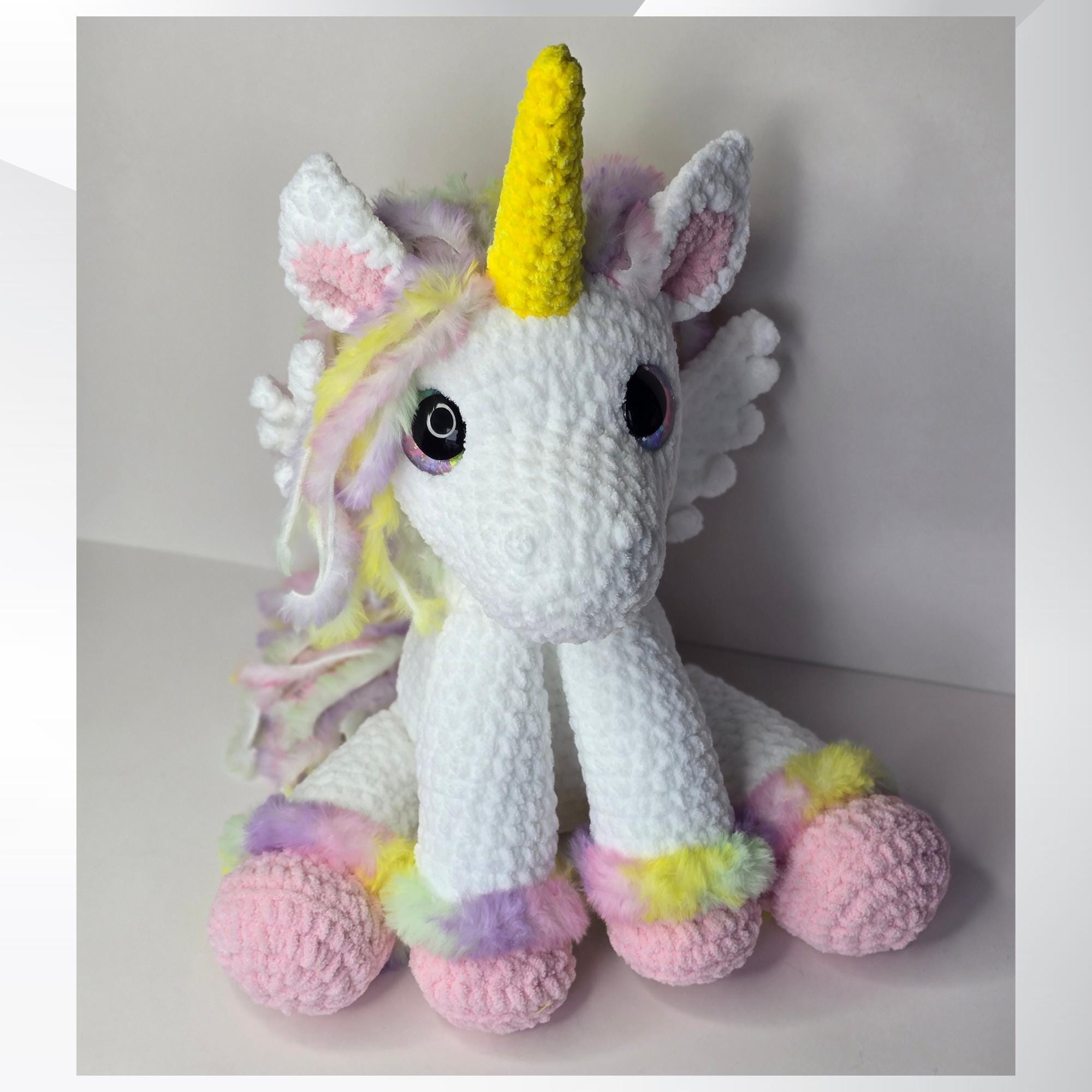 Alida the Unicorn Crochet Pattern PDF, Crochet Unicorn PATTERN