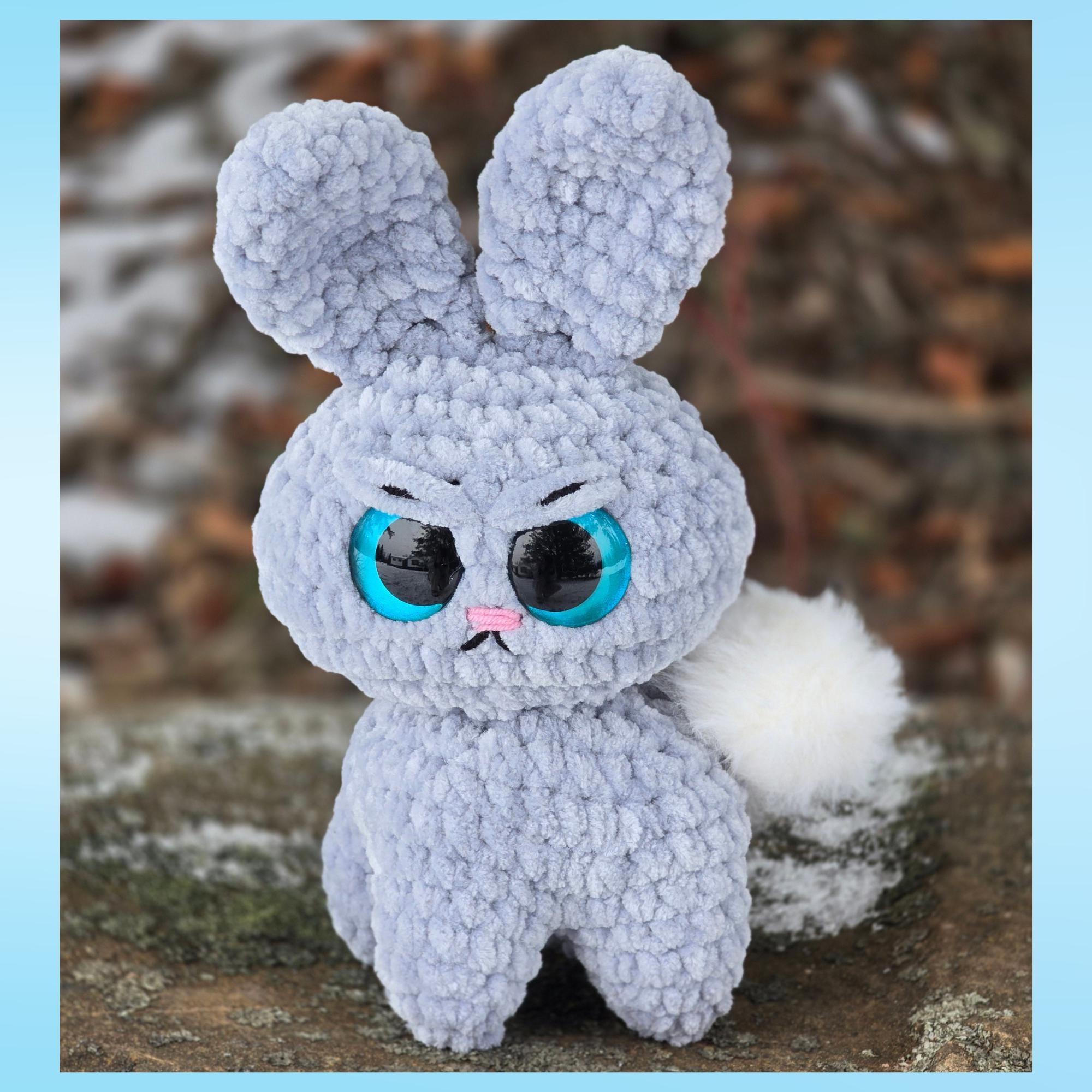 Cranky Critters Kitty & Bunny Crochet Pattern, PDF Pattern - Etsy