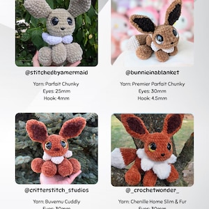Floof Fox Crochet Pattern, Crochet Fox pattern, Sploot Series image 6