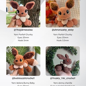 Floof Fox Crochet Pattern, Crochet Fox pattern, Sploot Series image 8