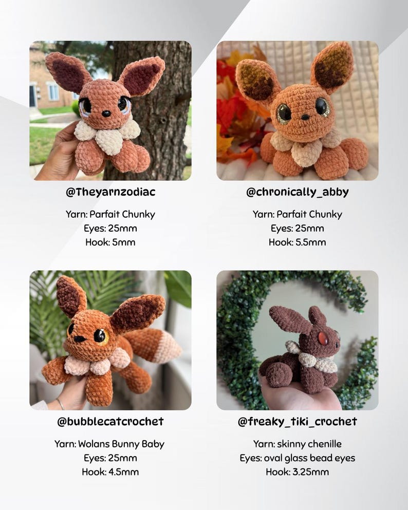 Floof Fox Crochet Pattern, Crochet Fox pattern, Sploot Series image 8