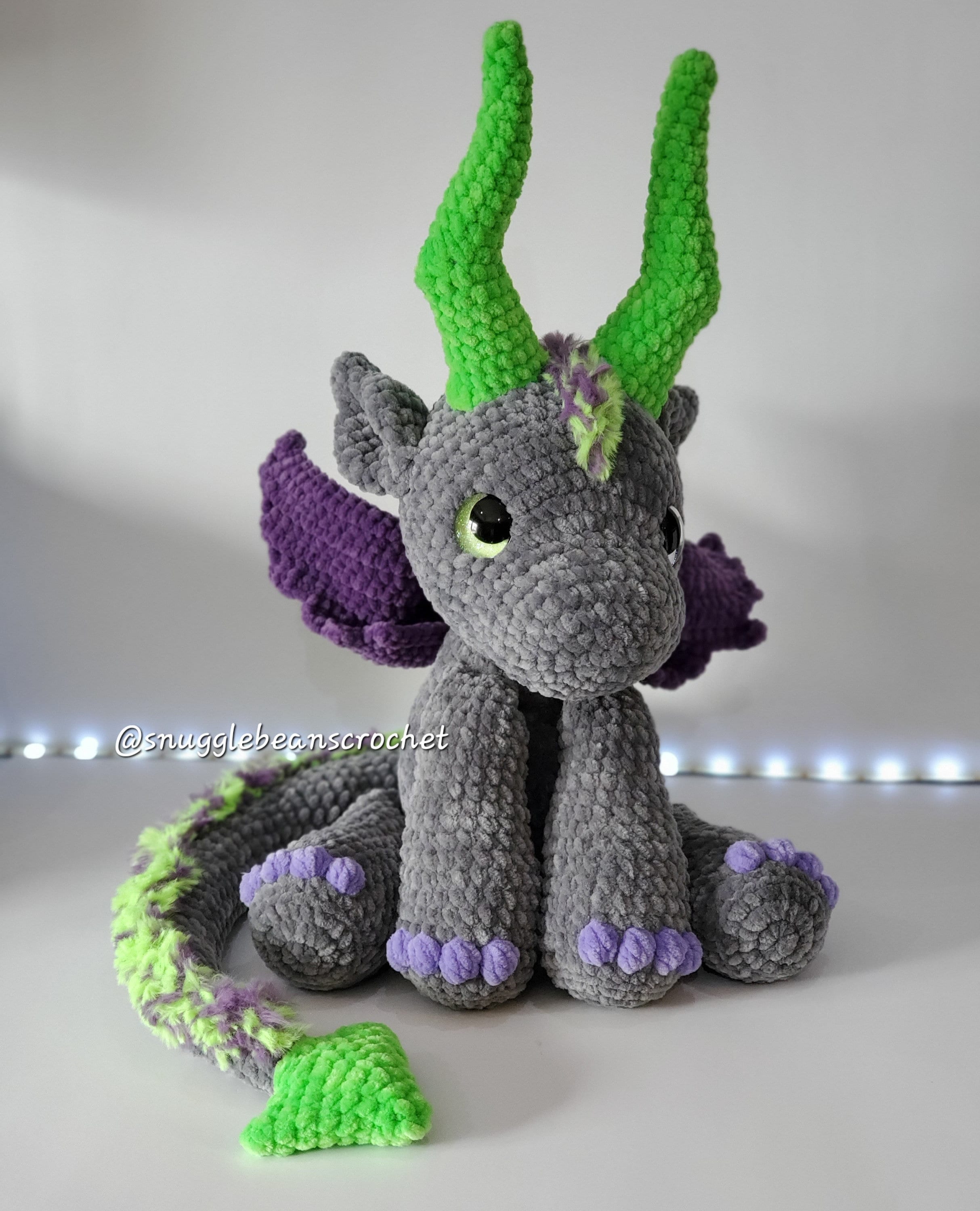 スナッグルドラゴンのかぎ針編みパターン、オリジナルスナッグル