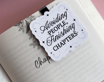 Magnetic Bookmark: Funny Book Marks Gift For Bookworm