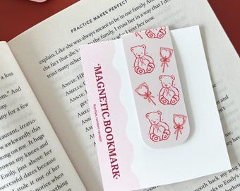 Valentine Magnetic Bookmarks For Book Lover