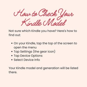 Neutral Gingham E-reader Inserts For Kindle: Bookish Accessories EReader Decoration Bild 9