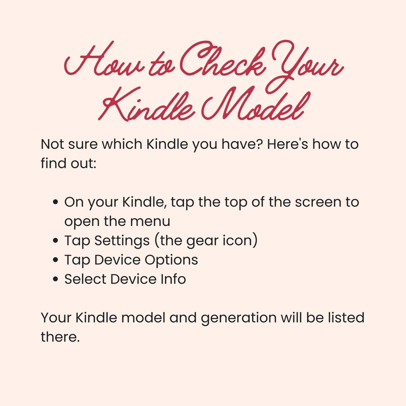Neutral Gingham E-reader Inserts For Kindle: Bookish Accessories EReader Decoration Bild 9