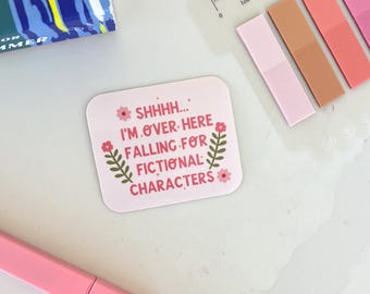 Bookish Sticker For Book Lover: Funny Sticker Reader Gift
