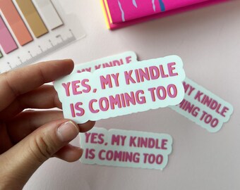 Bookish Sticker For Book Lover Gift Reading Sticker For Book Club Reader Stickers