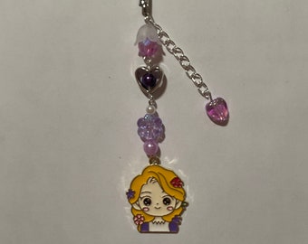 Princess Rapunzel Snow White | phone charm | strap | keychain | y2k