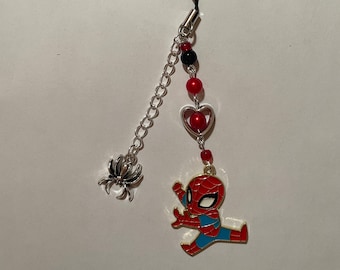 Spider-Man | Captain America superhero phone charm | strap | keychain | y2k