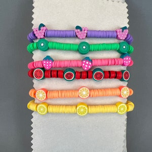 Cute beaded bracelets colorful and fun