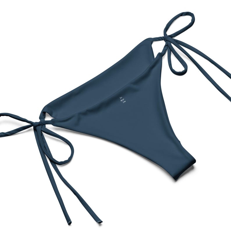 Oceans String Ocean Waves String Bikini Set | Vintage Recycled Bikini Cute Nautical ...
