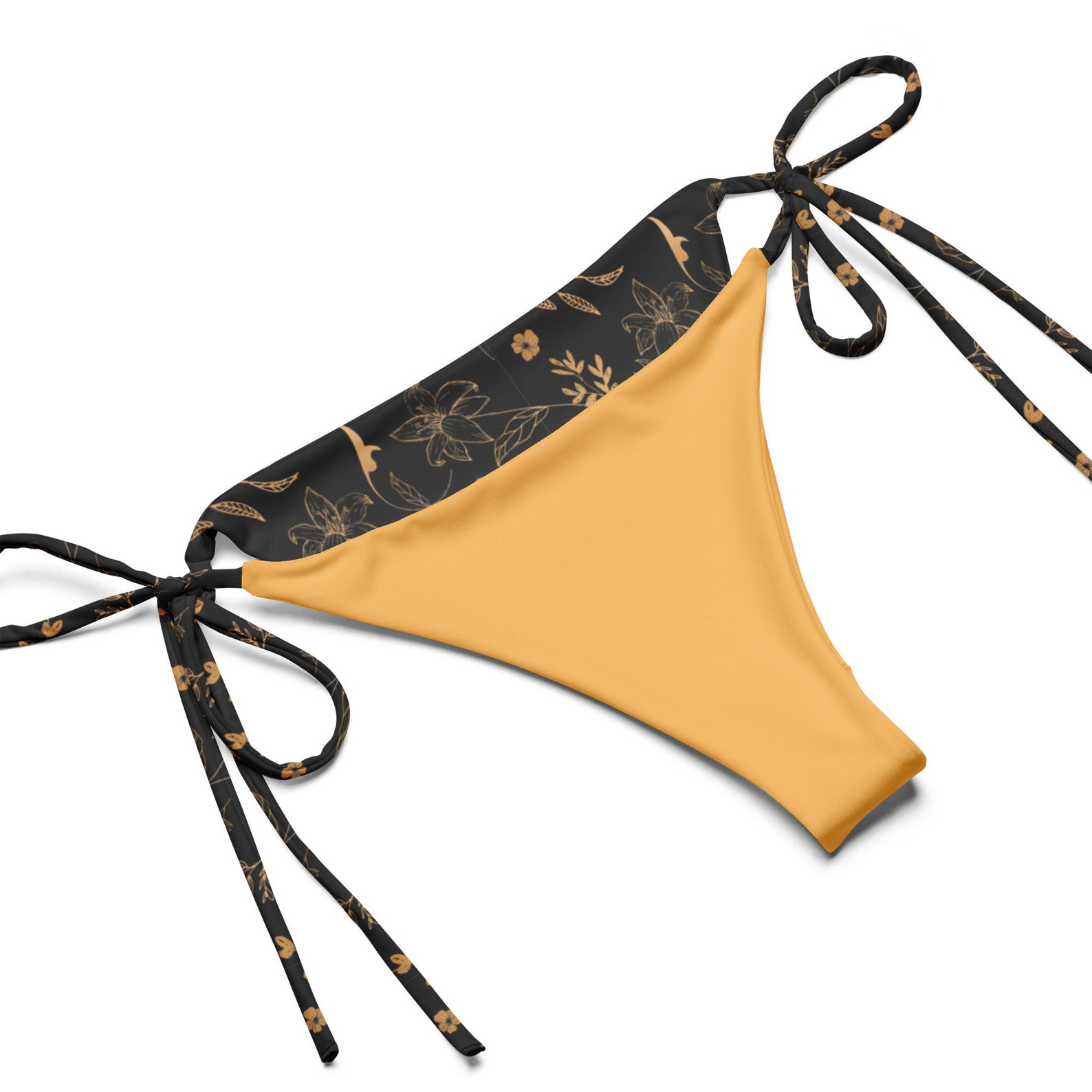 Trinco Tea String Orange Herbal Tea String Bikini Set | Minimalist Recycled Eco Friendly ...