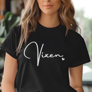 Vixen Shirt, Hotwife Tee, Swinger Event T-Shirt, Christmas Gift, Lifestyle Clothing Vixen Top