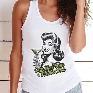 Swinger Lifestyle Tank, Open Relationship Shirt for Women, Single Girl Gift, Hotwife Tee, Swinger Party Apparel, Wife Gift image 1