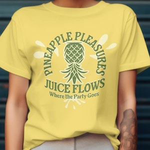 Upside-Down Pineapple Swinger Lifestyle Tee, Funny Hotwife Vixen Party Shirt - Unisex T-Shirt, Gift for Swinger, Swinging Couple, Adult