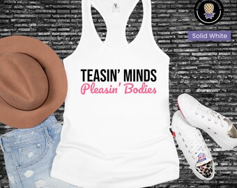 Vixen Tank Hotwife Lifestyle Swinger Apparel for Bold Women Teasing and Pleasing Swinger Event top