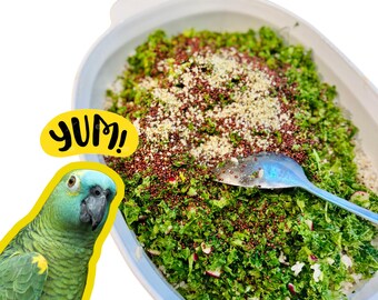 Freeze-dried food for parrots MAR Collab Bird Chop large bag